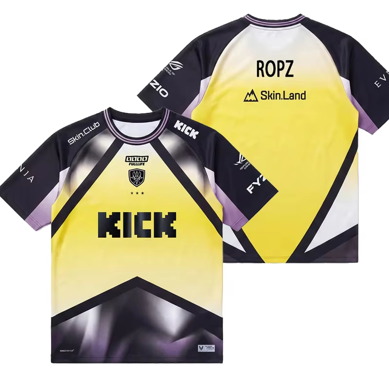 Esports Gaming Training - Camisetas Masculinas 2026 Team Vitality para
