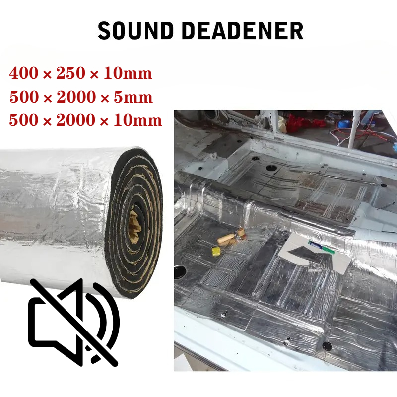 Sound Dampening Foam - 2000*500/250*400mm 5/10mm tapete de som do