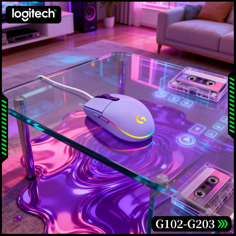 Esports Gaming Tournaments - Mouse Gamer Logitech G102, Taxa de
