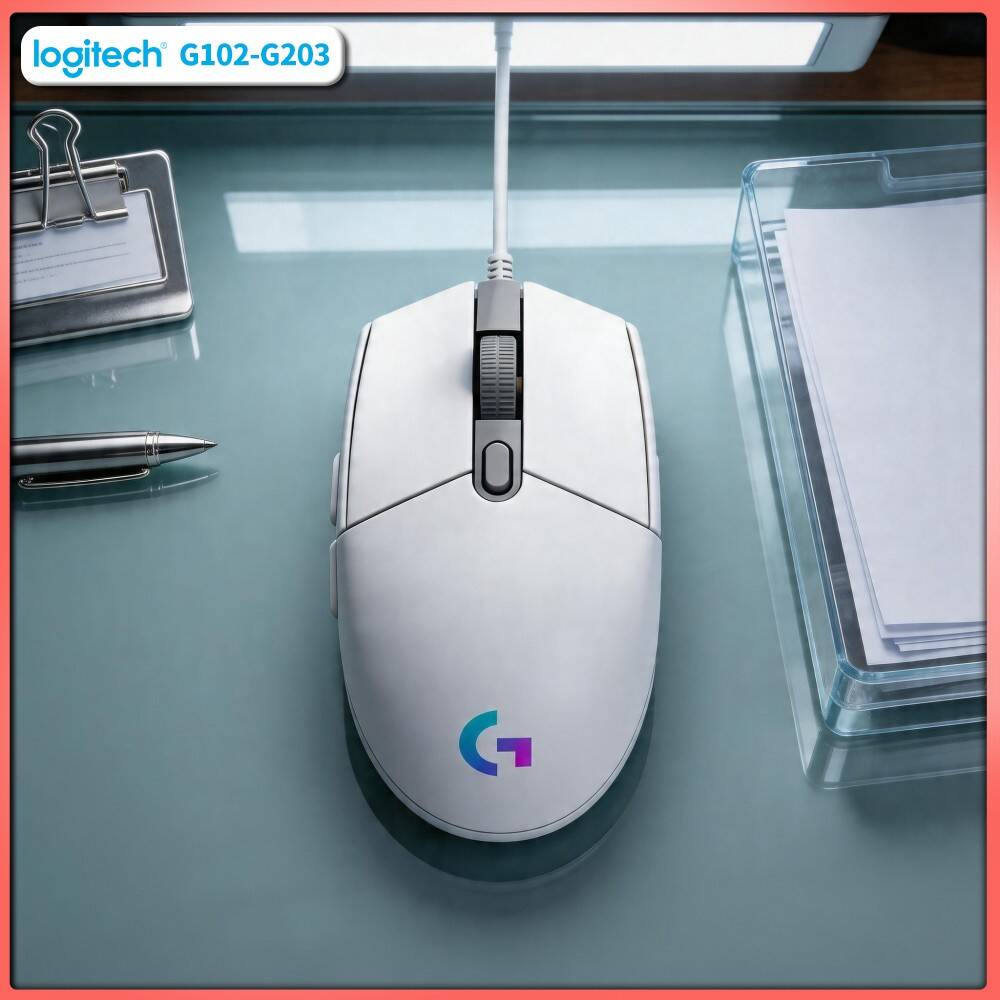 Esports Gaming Tournaments - Mouse Gamer com Fio Logitech G102,