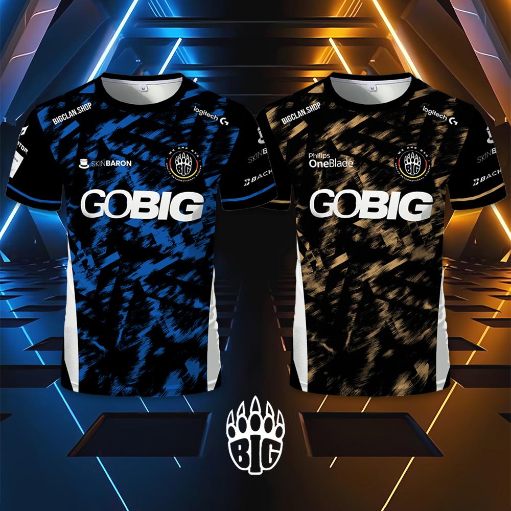 Esports Gaming Training - Camisa de Treino Respirável da Equipe