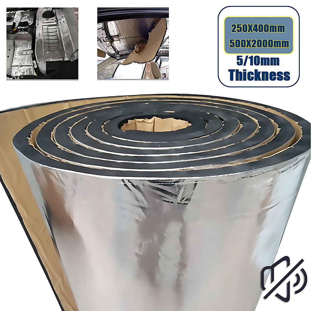 Sound Dampening Foam - 2000*500/250*400mm 5/10mm tapete de som do