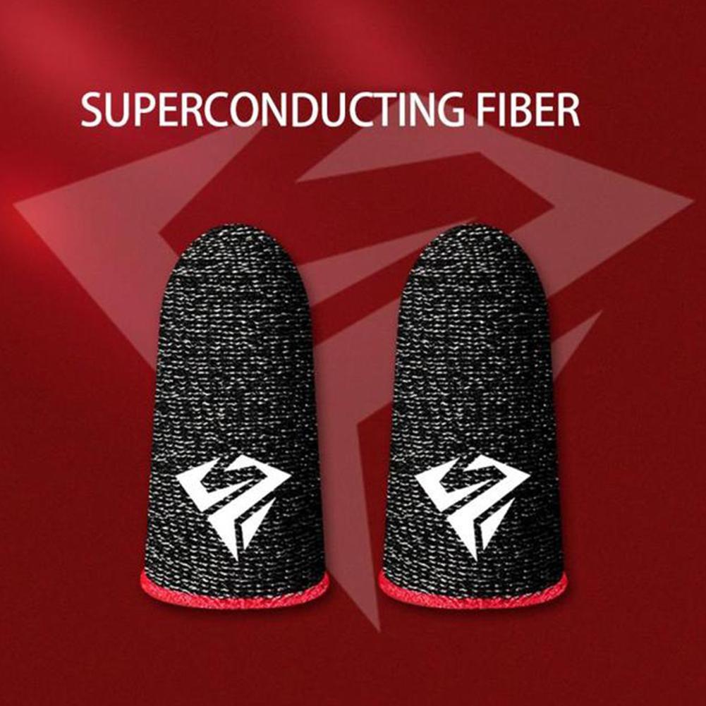 Esports Gaming Finger Sleeve - 2 pares de luvas para jogos