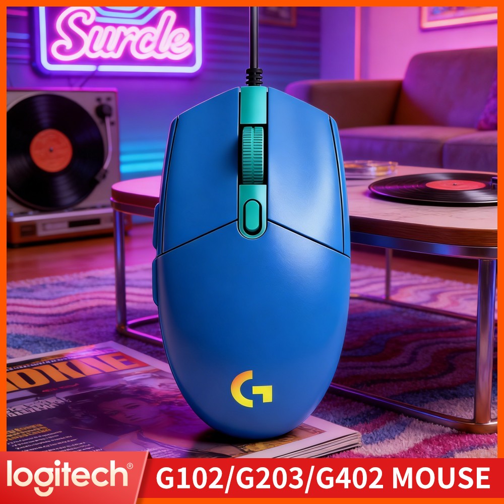 Esports Gaming Tournaments - Mouse Gamer com Fio Logitech G102,