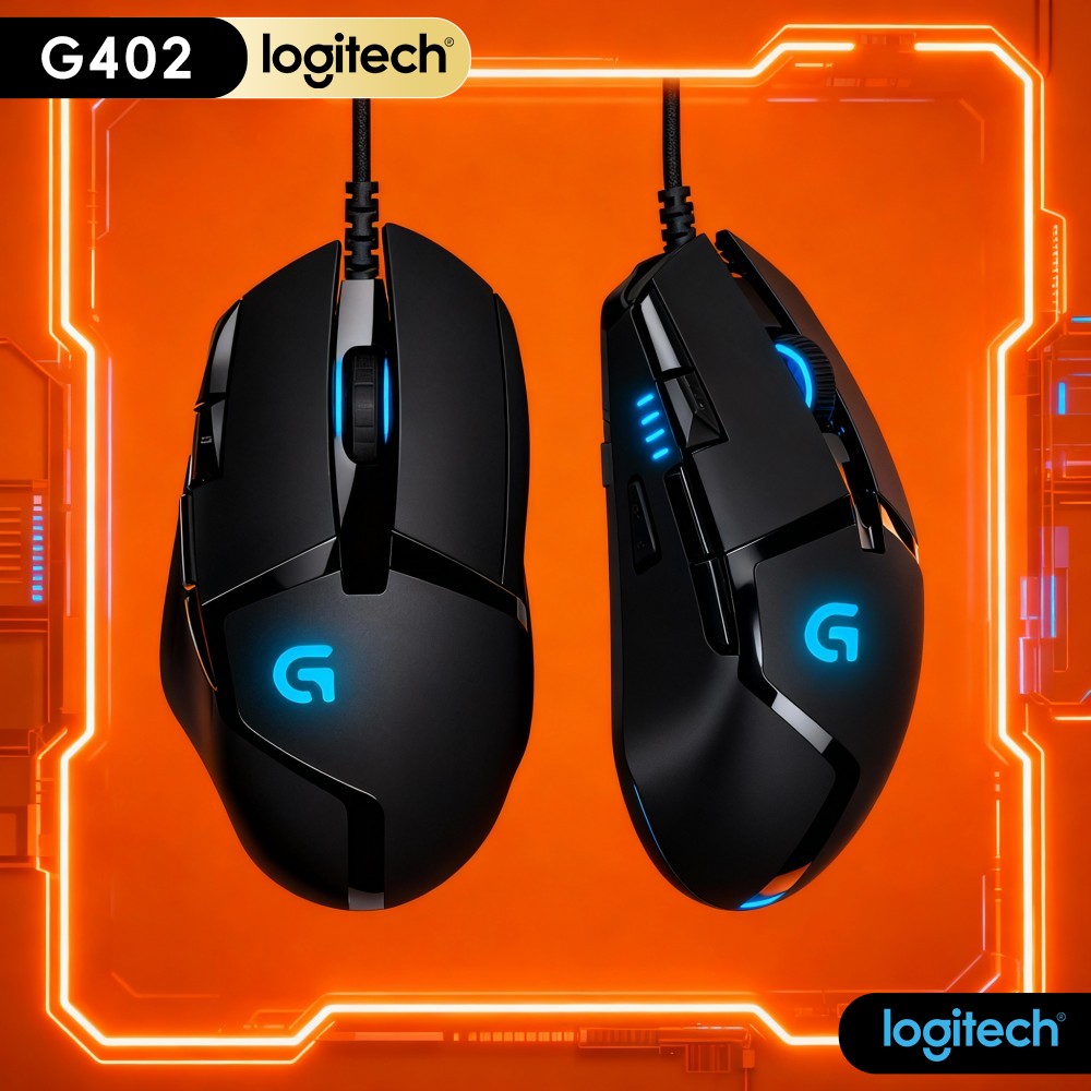 Esports Gaming Hardware - Mouse Gamer Com Fio Logitech G402