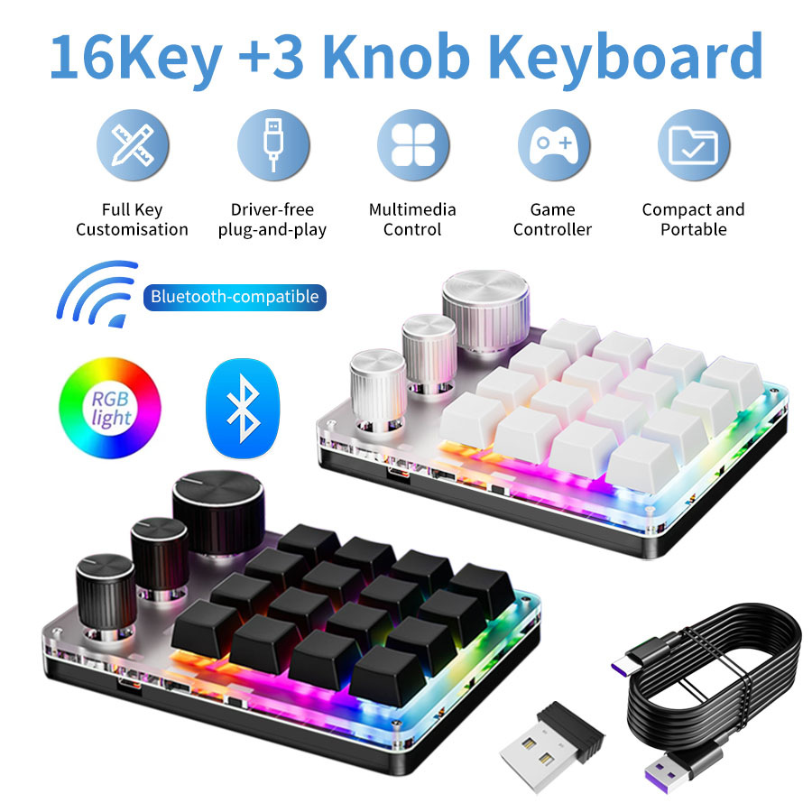 Elgato Stream Deck - Programação sem fio bluetooth macro personalizado