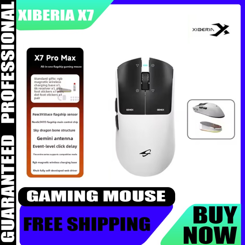 Esports Gaming Competition - Mouse Gamer Sem Fio XIBERIA X7