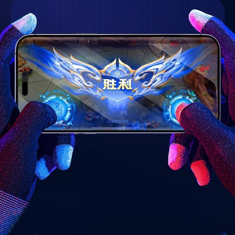 Luva de jogo altamente sensíve - Esports Gaming Finger Sleeve avaliação e preço