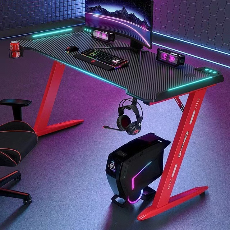 Mesa de Computador Gamer com L - Esports Gaming Cafe avaliação e preço