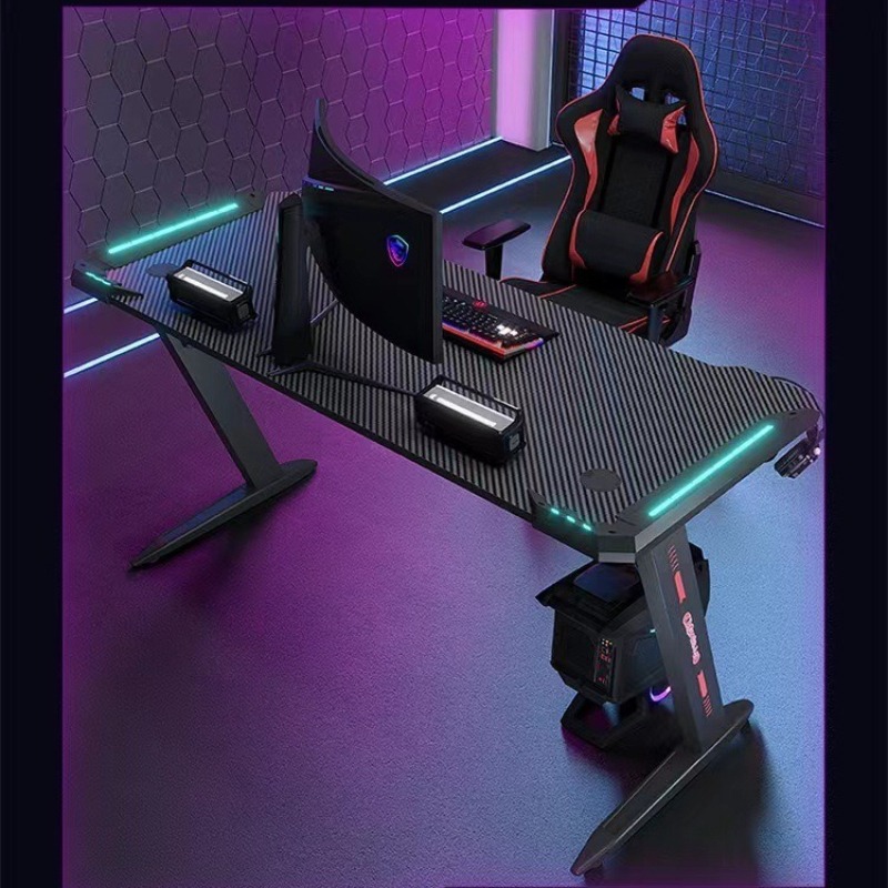Mesa de Computador Gamer com L - Esports Gaming Cafe avaliação e preço