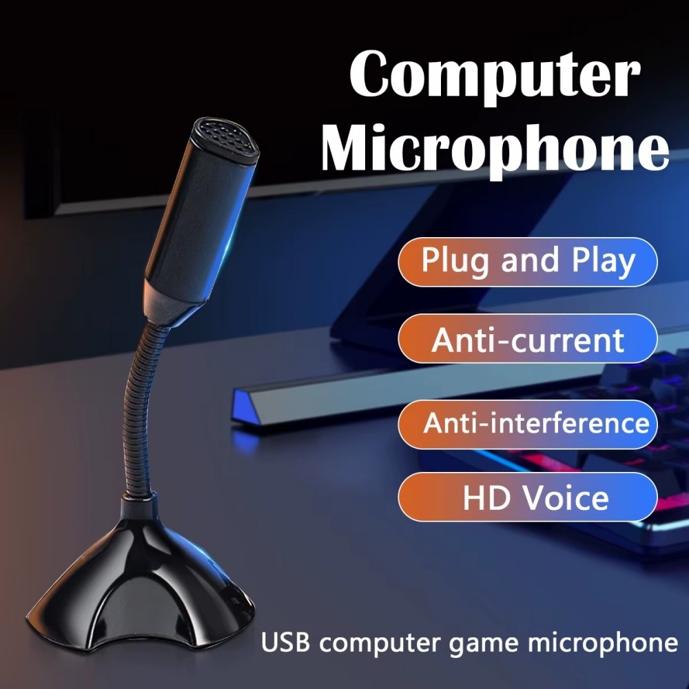 Microfone USB para Laptop e Co - Streaming Mic Condenser avaliação e preço