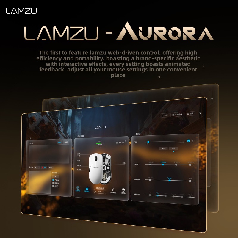 Mouse Gamer Sem Fio LAMZU 8K P - Esports Gaming Tournaments avaliação e preço