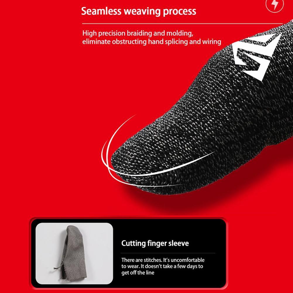 2 pares de luvas para jogos de - Esports Gaming Finger Sleeve avaliação e preço