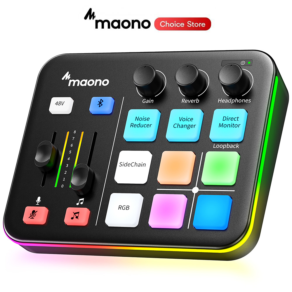 MAONO G1 NEO Gaming Audio Mixe - Elgato Stream Deck avaliação e preço