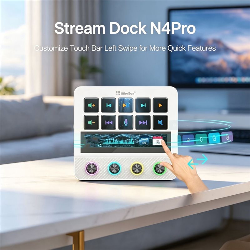 Entrega em 24 Horas Mirabox N4 - Elgato Stream Deck avaliação e preço