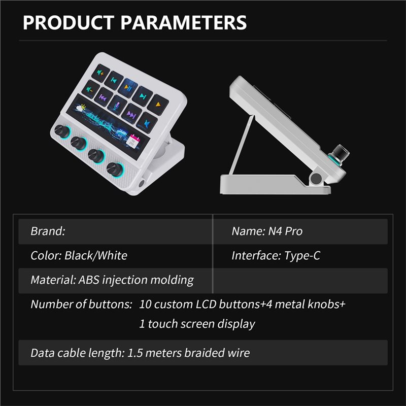 Entrega em 24 Horas Mirabox N4 - Elgato Stream Deck avaliação e preço