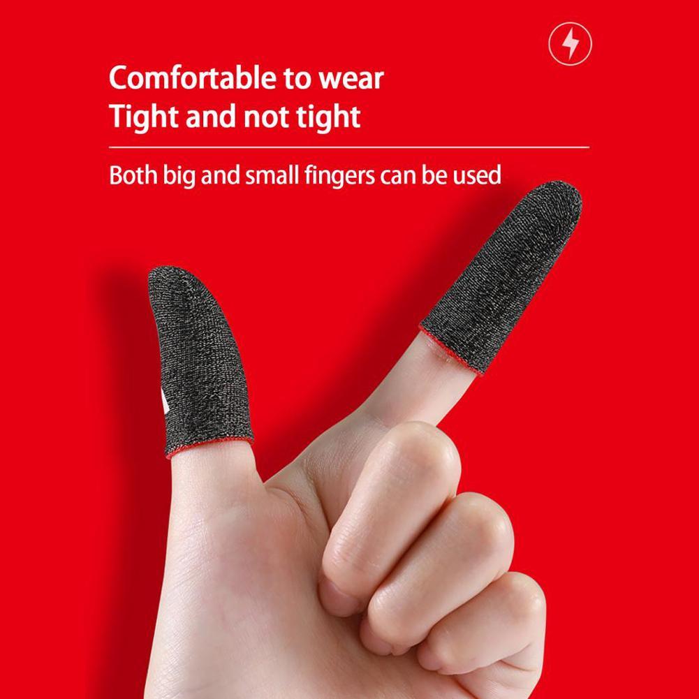 2 pares de luvas para jogos de - Esports Gaming Finger Sleeve avaliação e preço