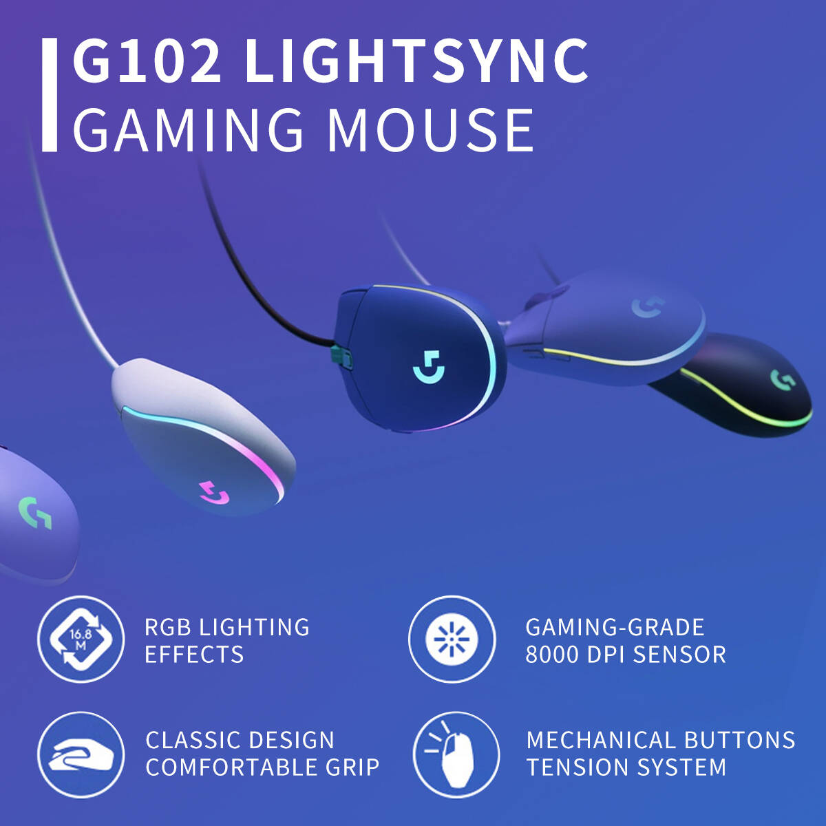 Mouse Gamer com Fio Logitech G - Esports Gaming Tournaments avaliação e preço