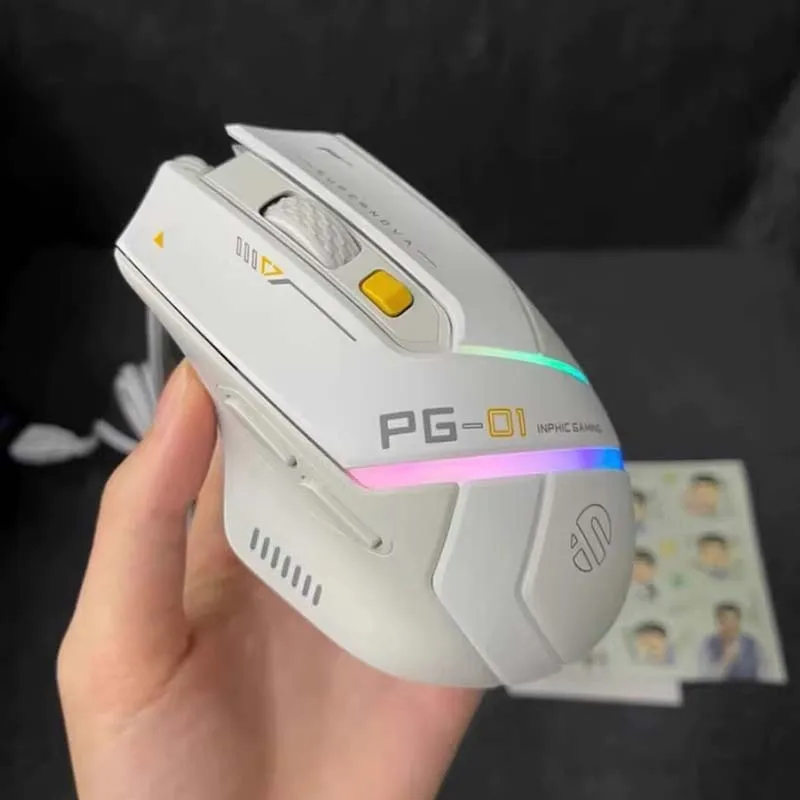 Mouse Gamer com Fio PG01 12800 - Esports Gaming Hardware avaliação e preço