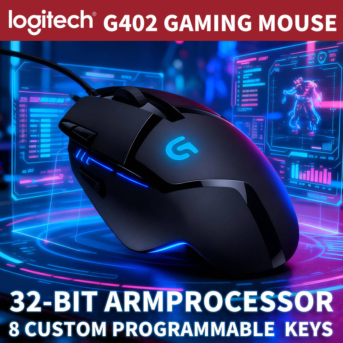 Mouse Gamer Com Fio Logitech G - Esports Gaming Hardware avaliação e preço