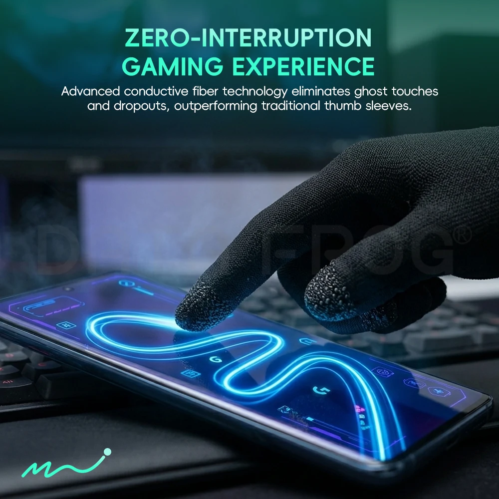 Luvas para Jogos Móveis Data F - Esports Gaming Finger Sleeve avaliação e preço