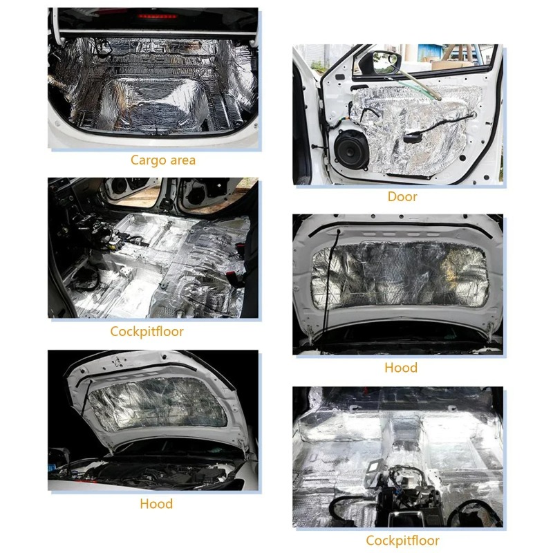 Manta Acústica para Carro 200x - Sound Dampening Foam avaliação e preço