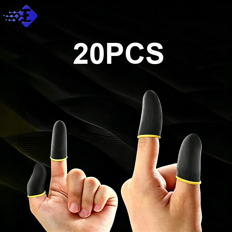 20PCS Protetores de Dedo para  - Esports Gaming Finger Sleeve avaliação e preço