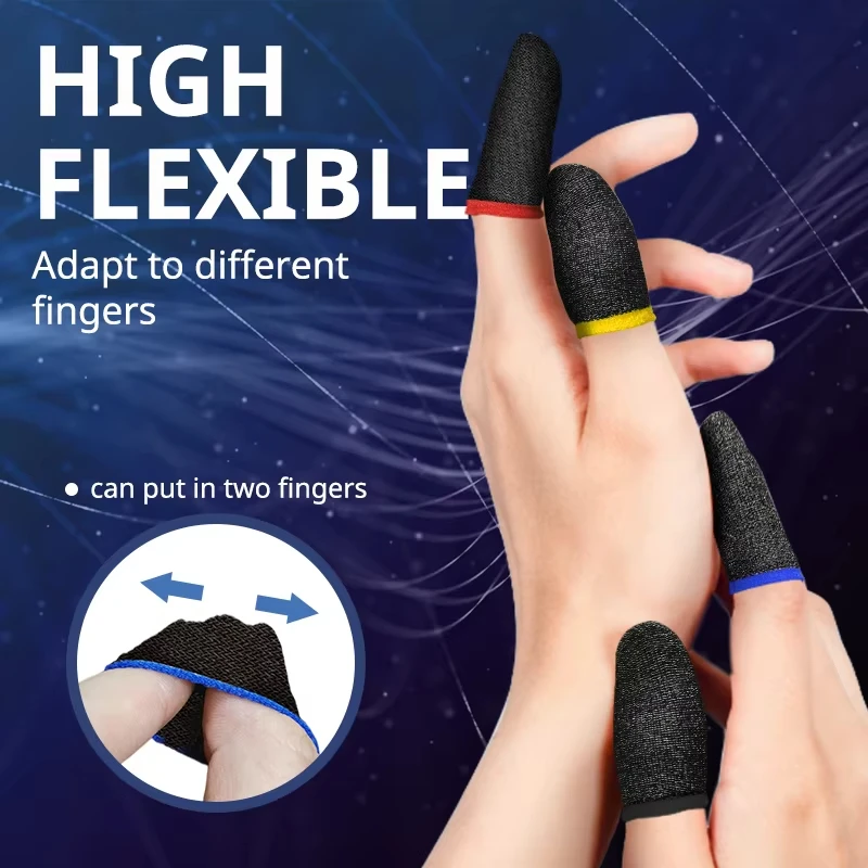 20PCS Protetores de Dedo para  - Esports Gaming Finger Sleeve avaliação e preço