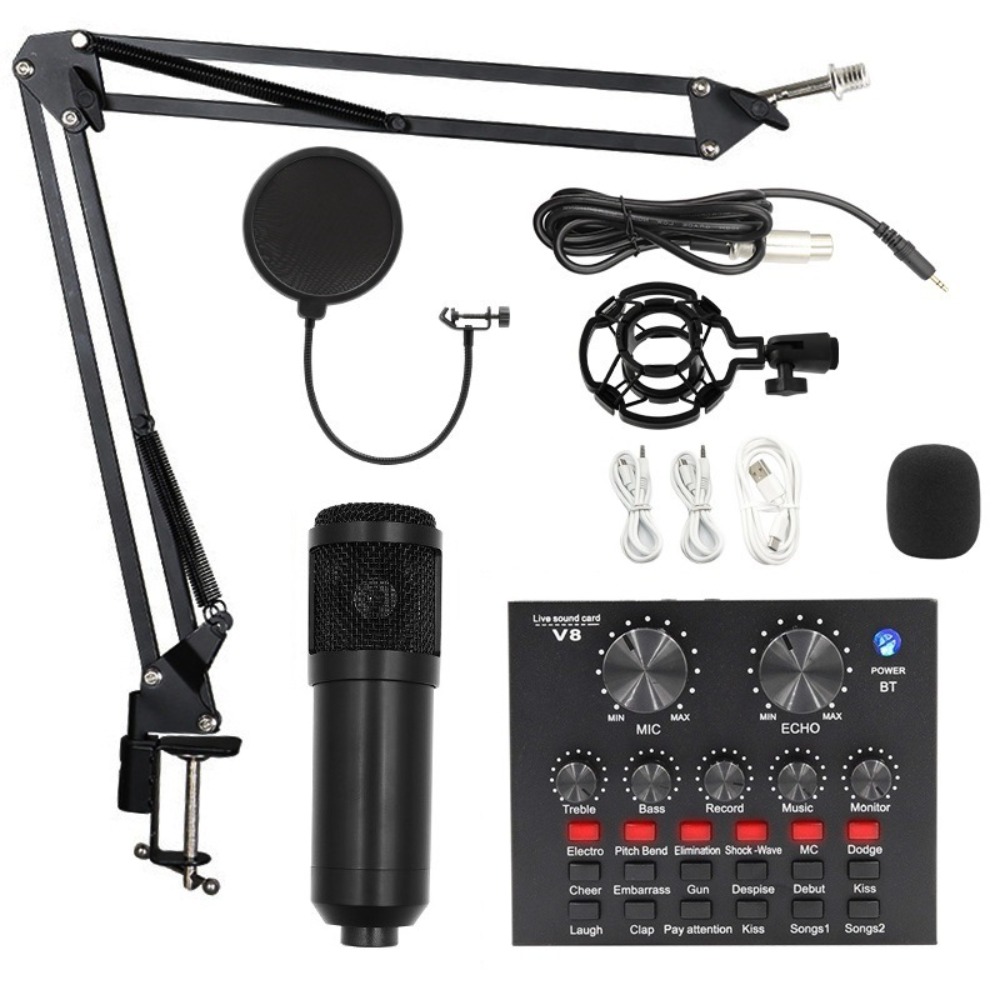 Kit de Microfone Condensador B - Streaming Mic Condenser avaliação e preço