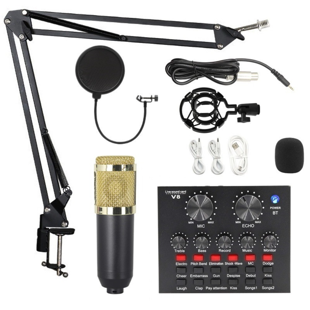 Kit de Microfone Condensador B - Streaming Mic Condenser avaliação e preço