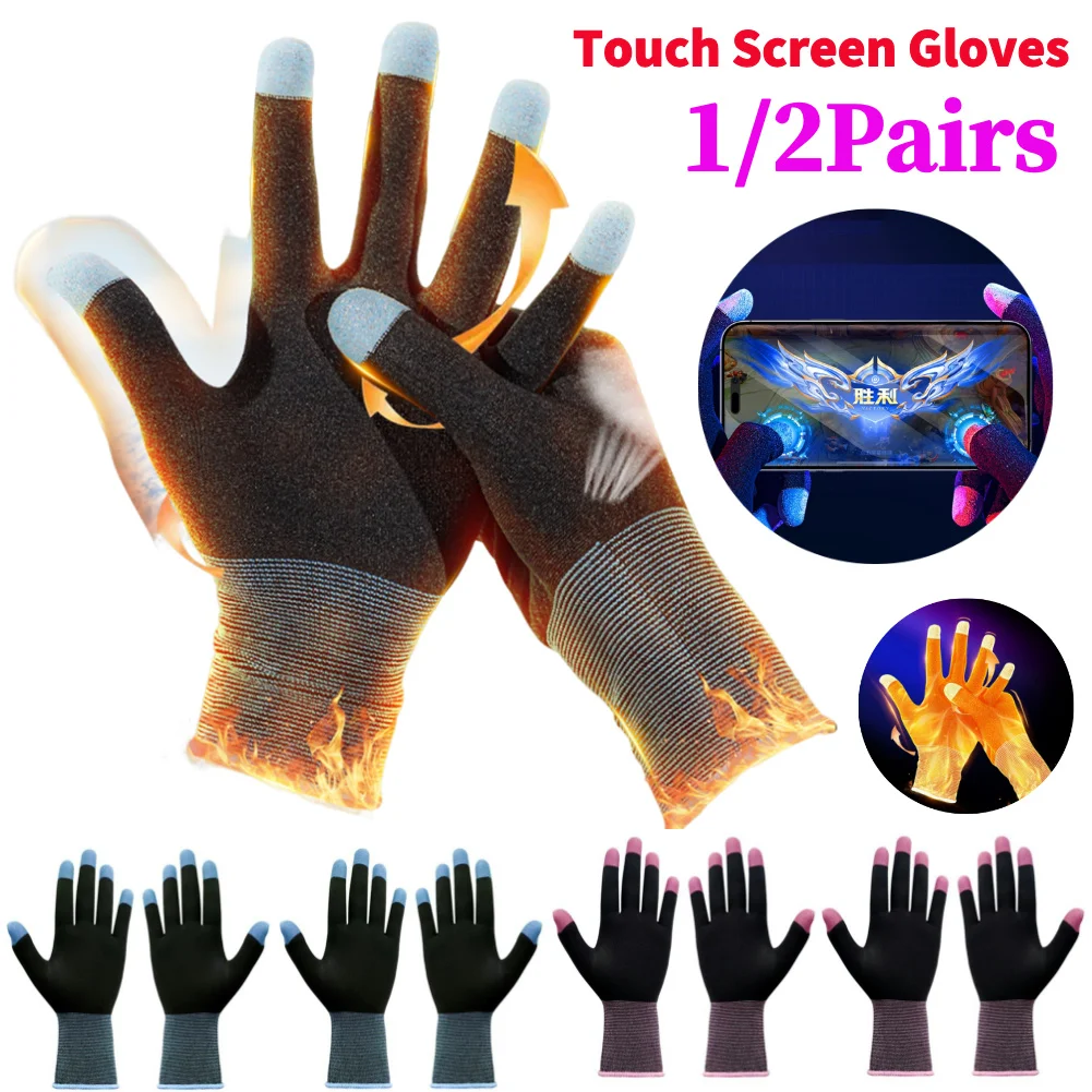 1 par de luvas de jogo altamen - Esports Gaming Finger Sleeve avaliação e preço