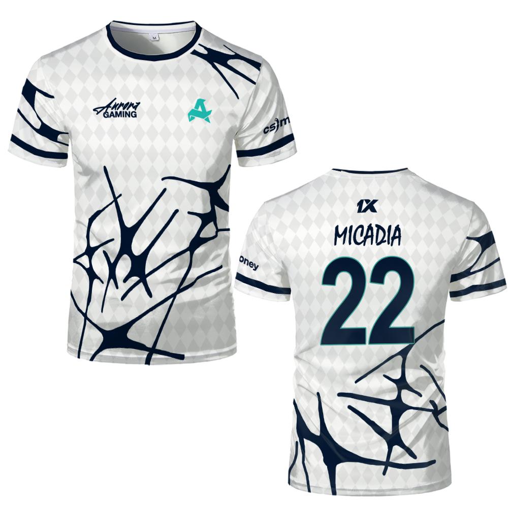 Equipe de esportes Aurora Gami - Custom Esports Gaming Jersey avaliação e preço