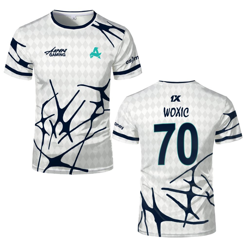 Equipe de esportes Aurora Gami - Custom Esports Gaming Jersey avaliação e preço
