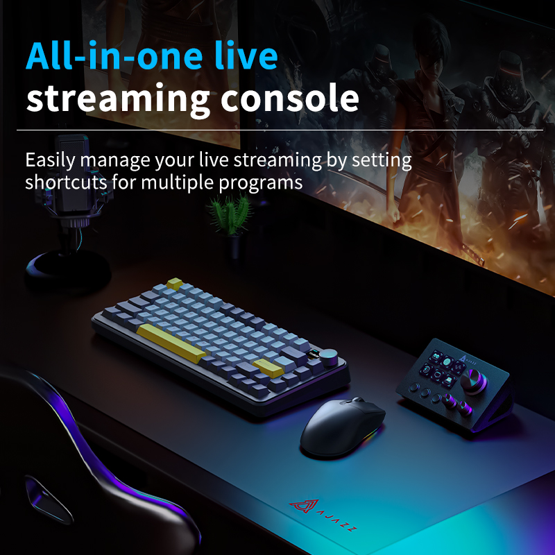 Controlador de Mesa AJAZZ AKP0 - Elgato Stream Deck avaliação e preço